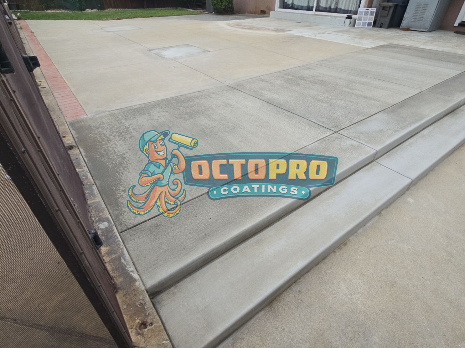 Patio Floor Coatings in West Riverside County - Octo Pro Coatings